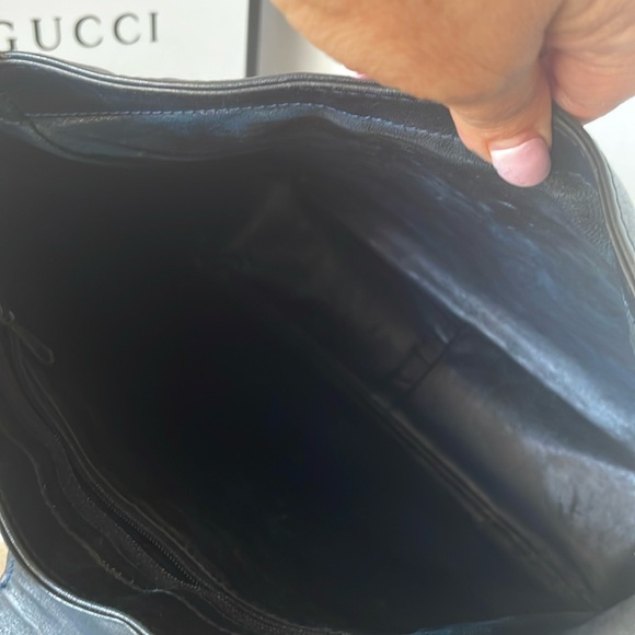 Authentic Gucci Canvas Sherry Line Shoulder Bag. - Picture 12 of 17